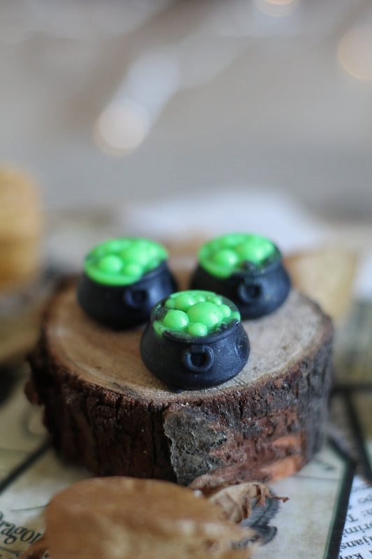 Witch's Cauldron voskovi za topljenje (zeleni)