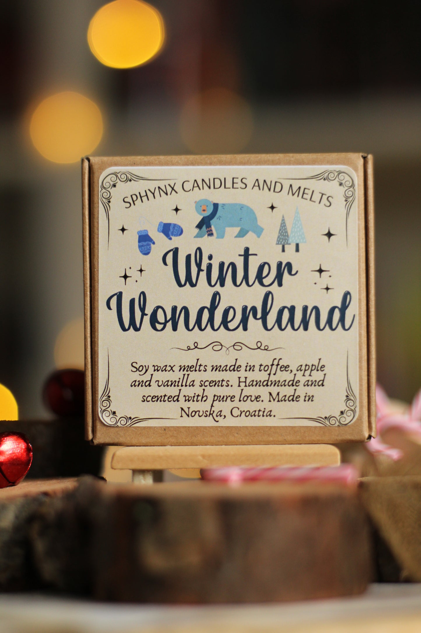 Winter Wonderland, mirisni vosak za topljenje u obliku paketića