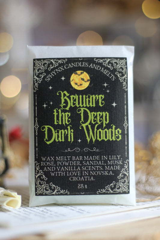 Beware the Deep Dark Woods vosak za topljenje