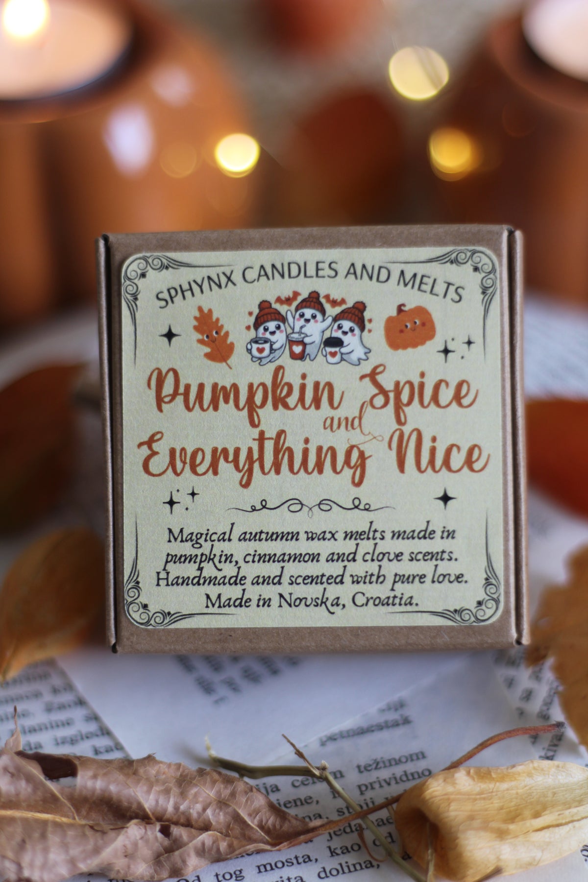 Pumpkin Spice and Everything Nice vosak za topljenje