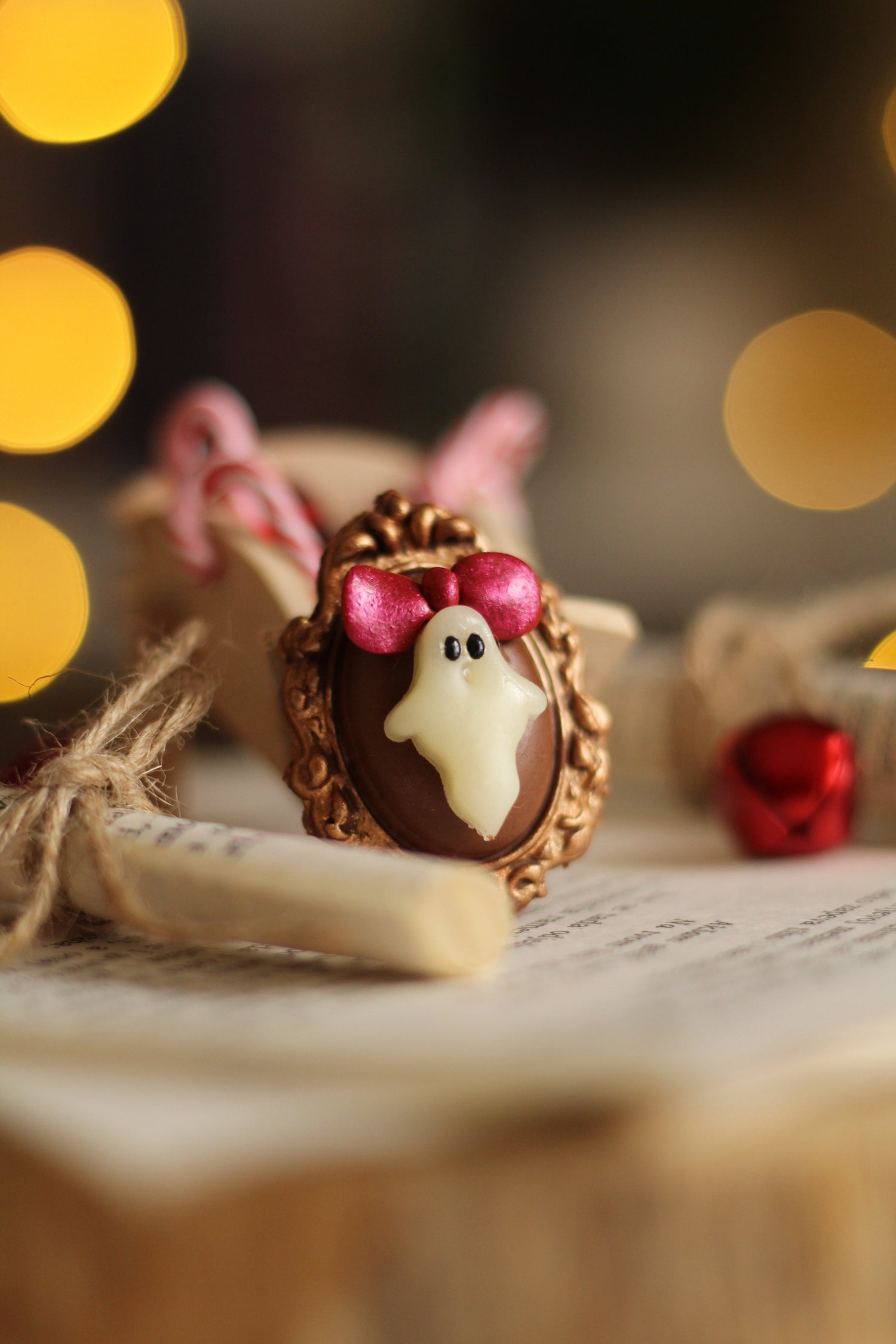 Vintage Ghost Clay Pins