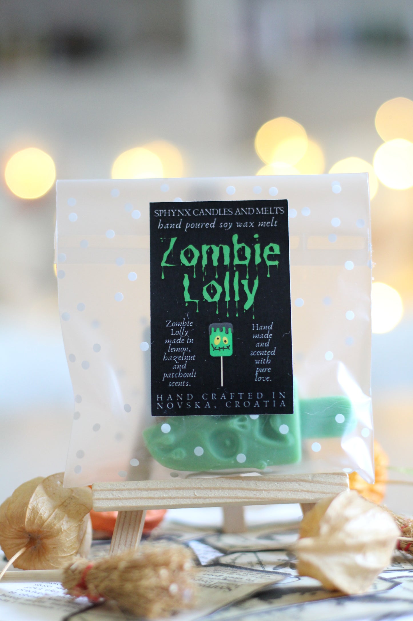 Zombie Lolly in Green