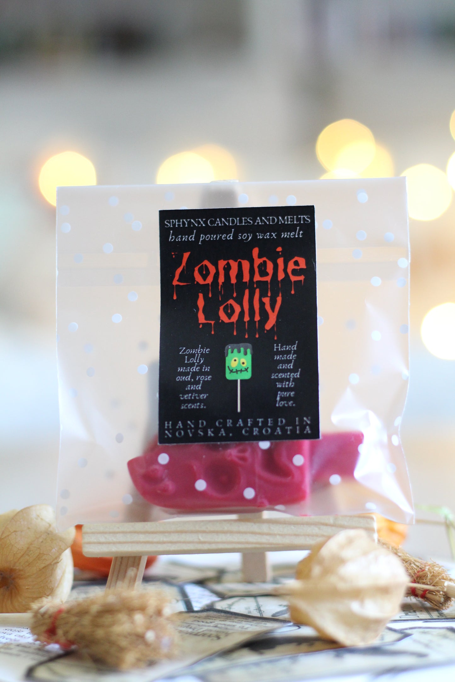 Zombie Lolly in Red