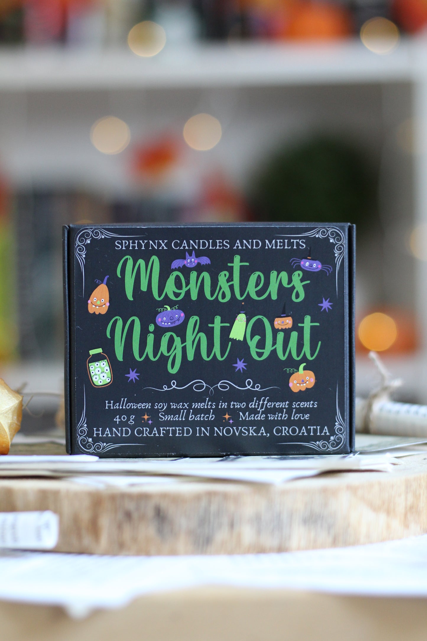 Monsters Night Out vosak za topljenje