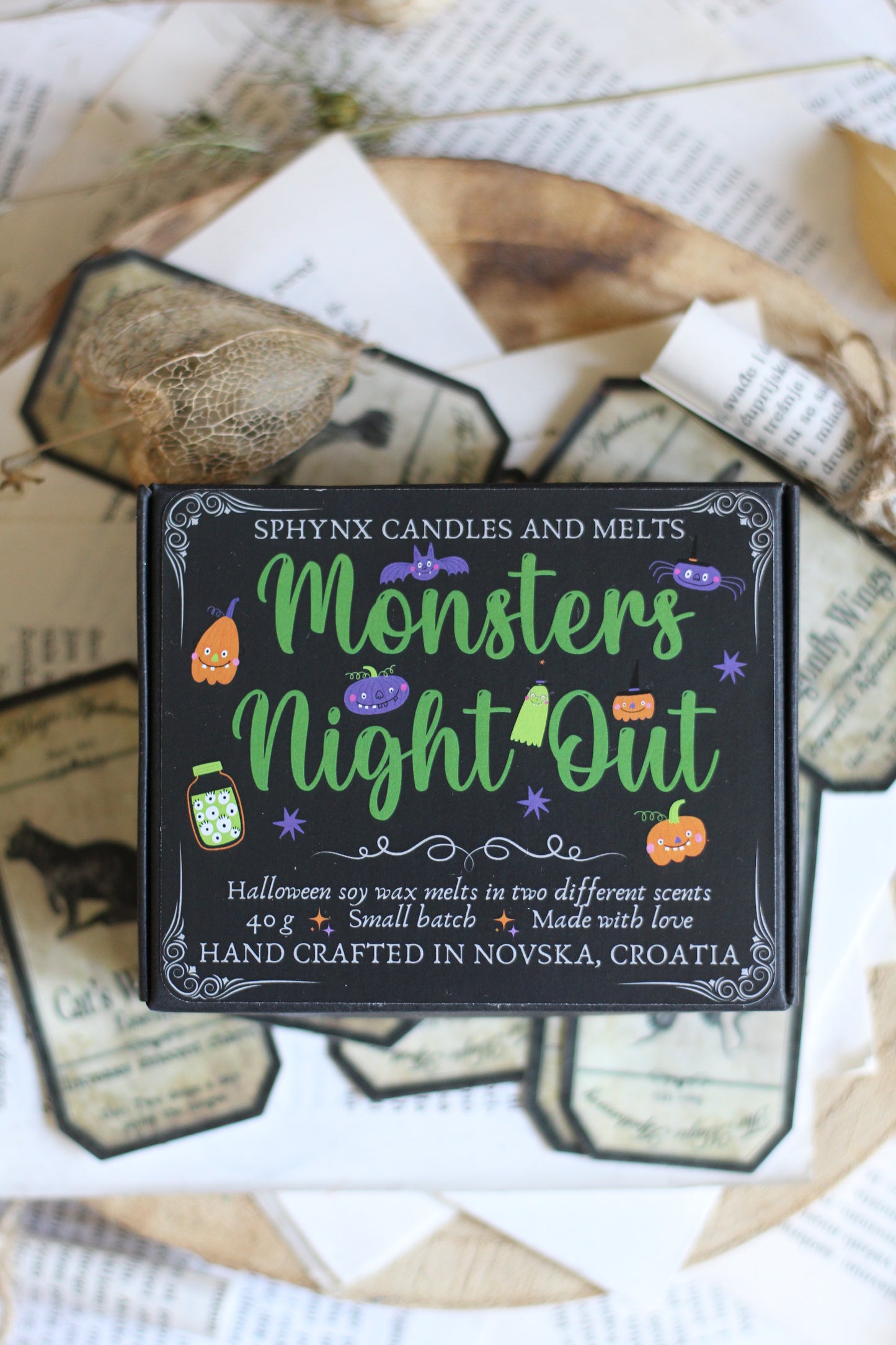 Monsters Night Out vosak za topljenje