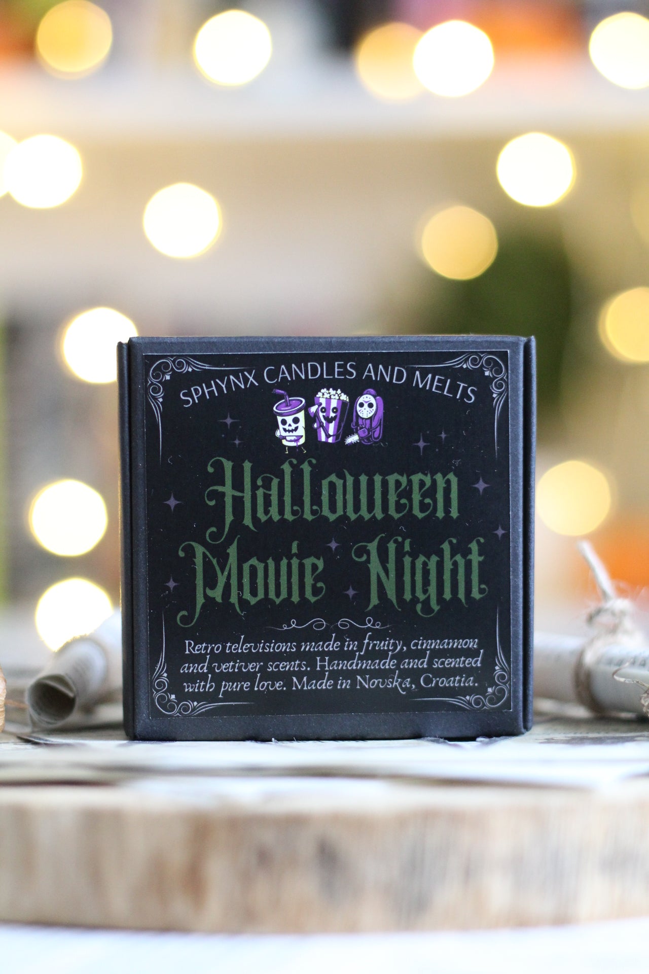 Halloween Movie Night vosak za topljenje