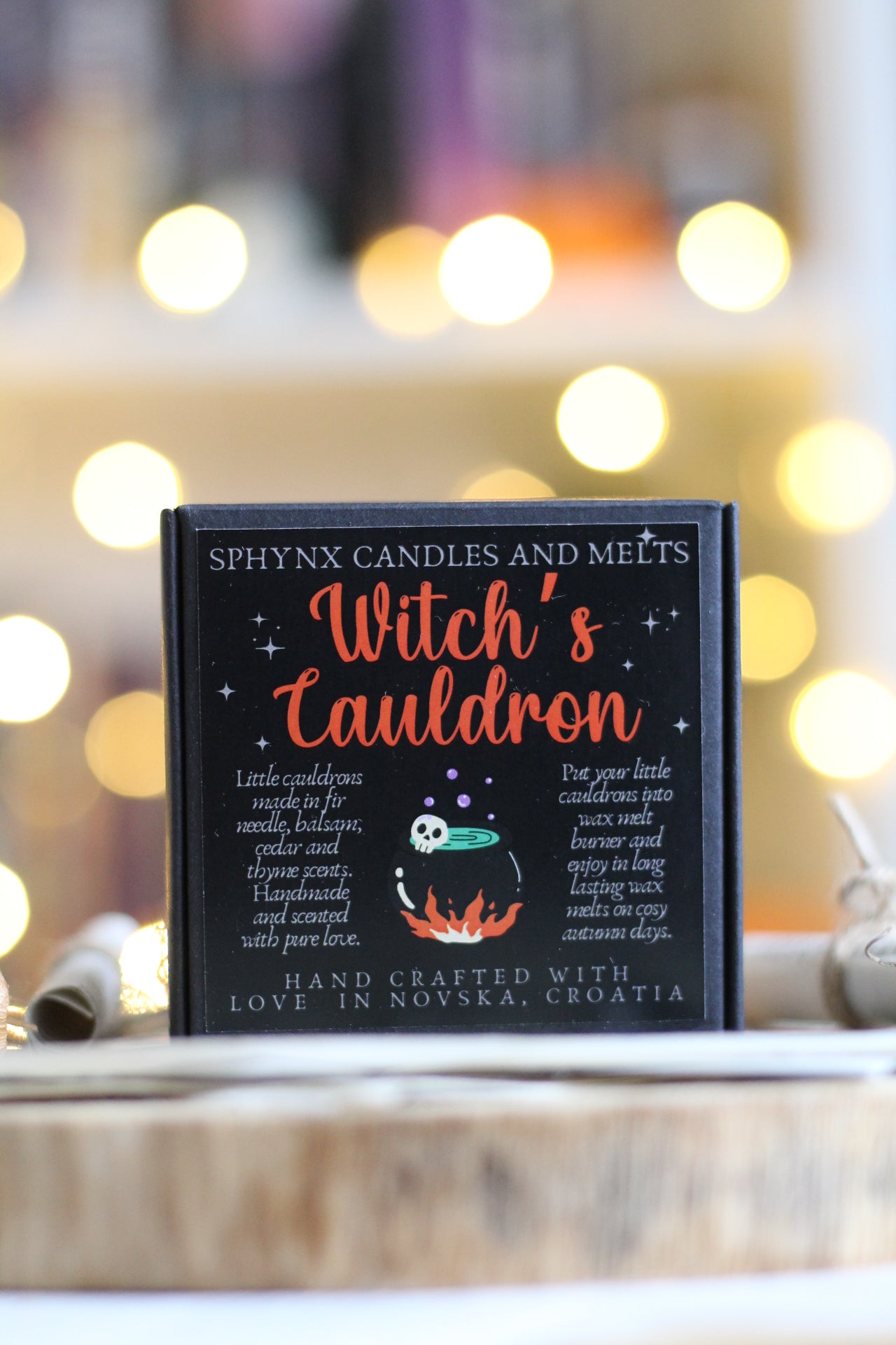 Witch's Cauldron voskovi za topljenje (zeleni)