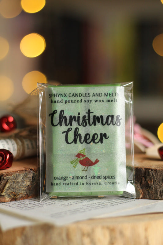 Christmas Cheer, mirisni vosak za topljenje u obliku pločice