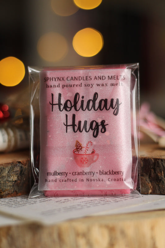 Holiday Hugs, mirisni vosak za topljenje u obliku pločice