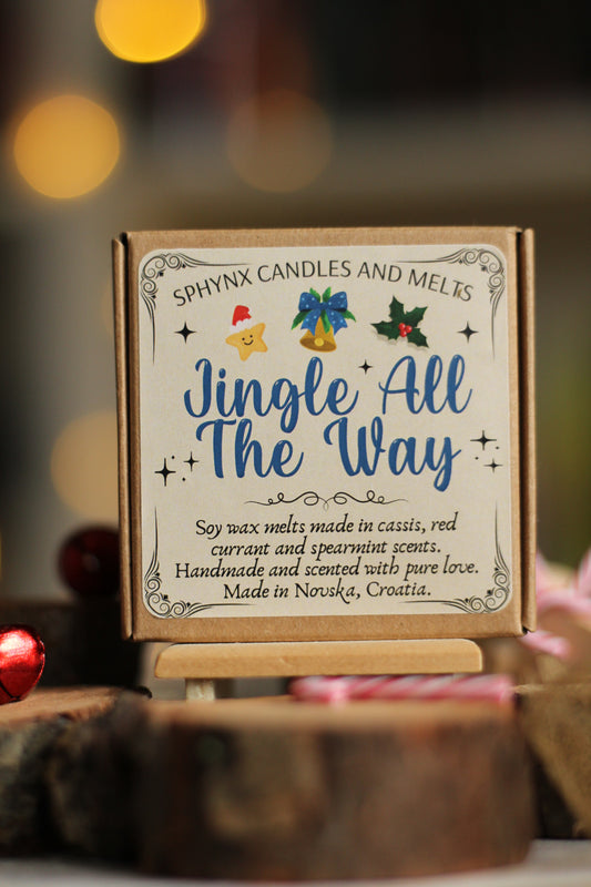 JingleAll The Way, mirisni vosak za topljenje u obliku paketića