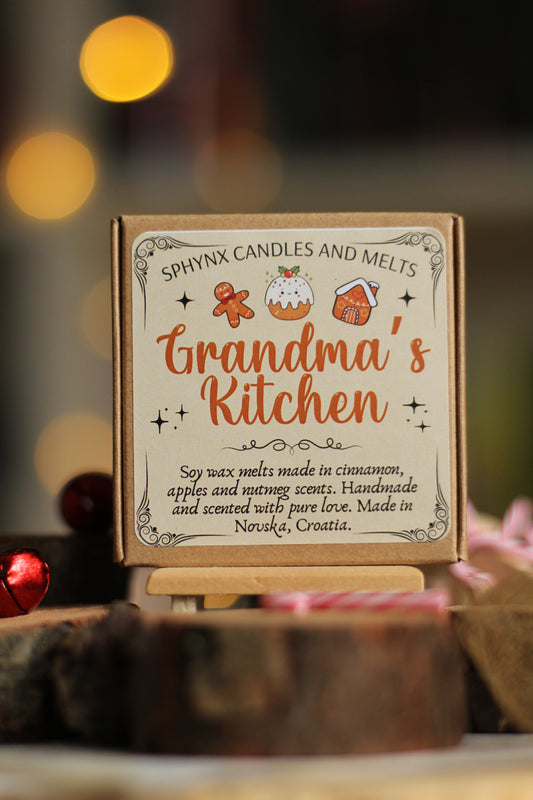Grandma's Kitchen, mirisni vosak za topljenje u obliku paketića