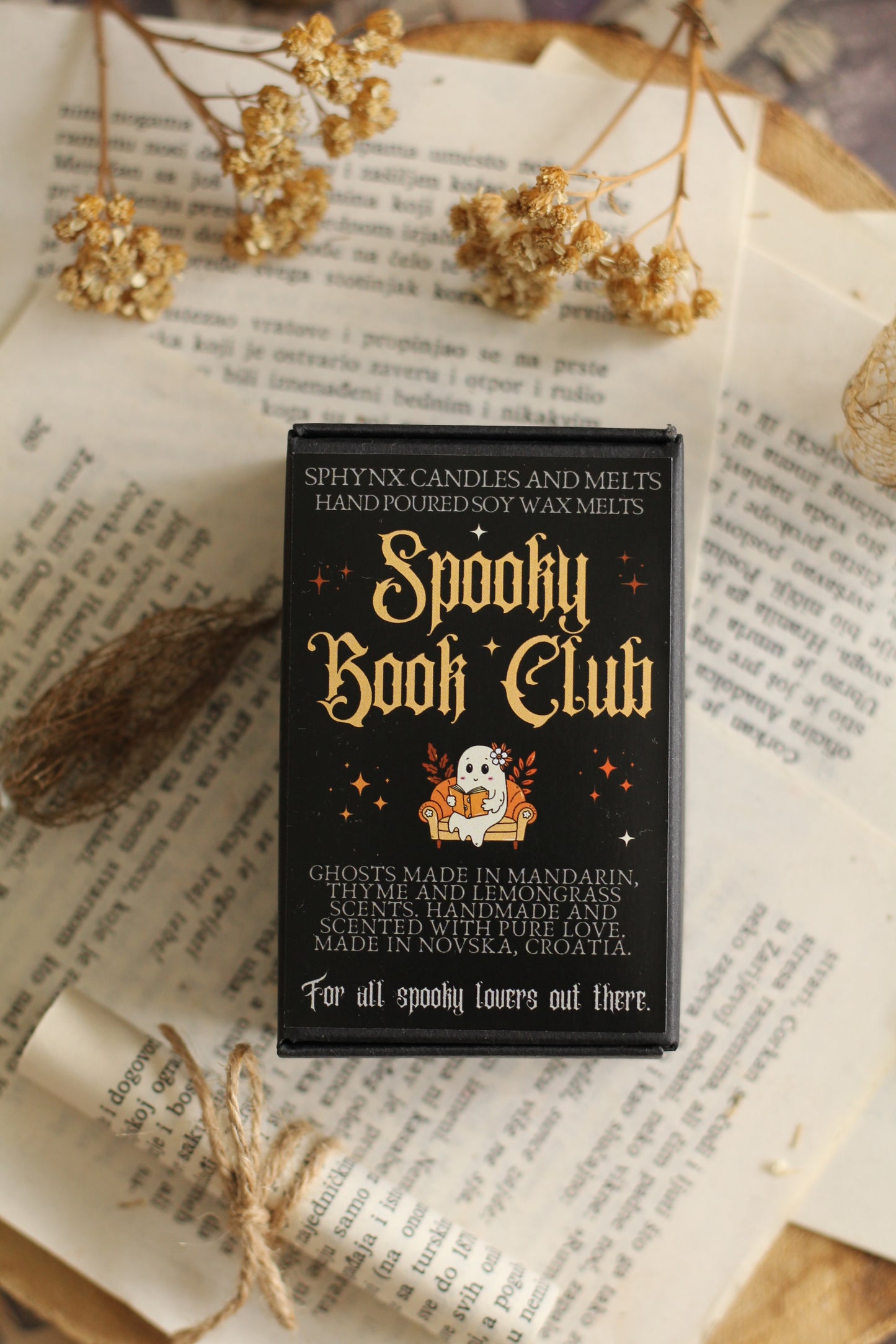 Spooky Book Club in Brown