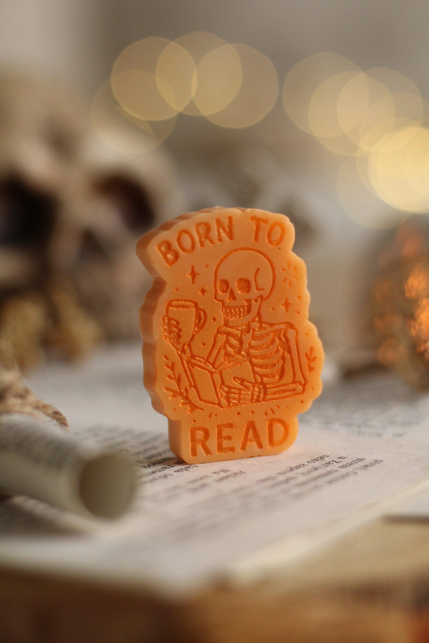 Dead Serious About Reading in Orange