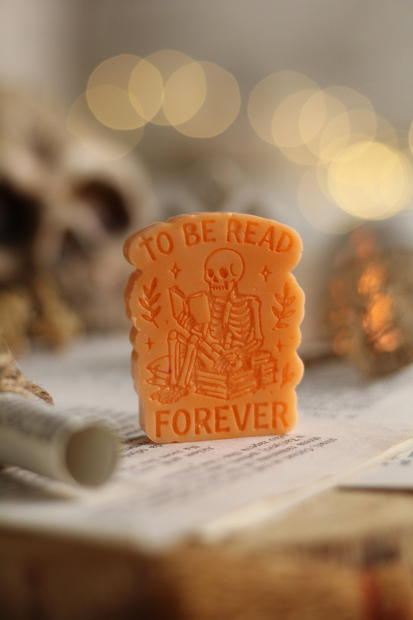 Dead Serious About Reading in Orange