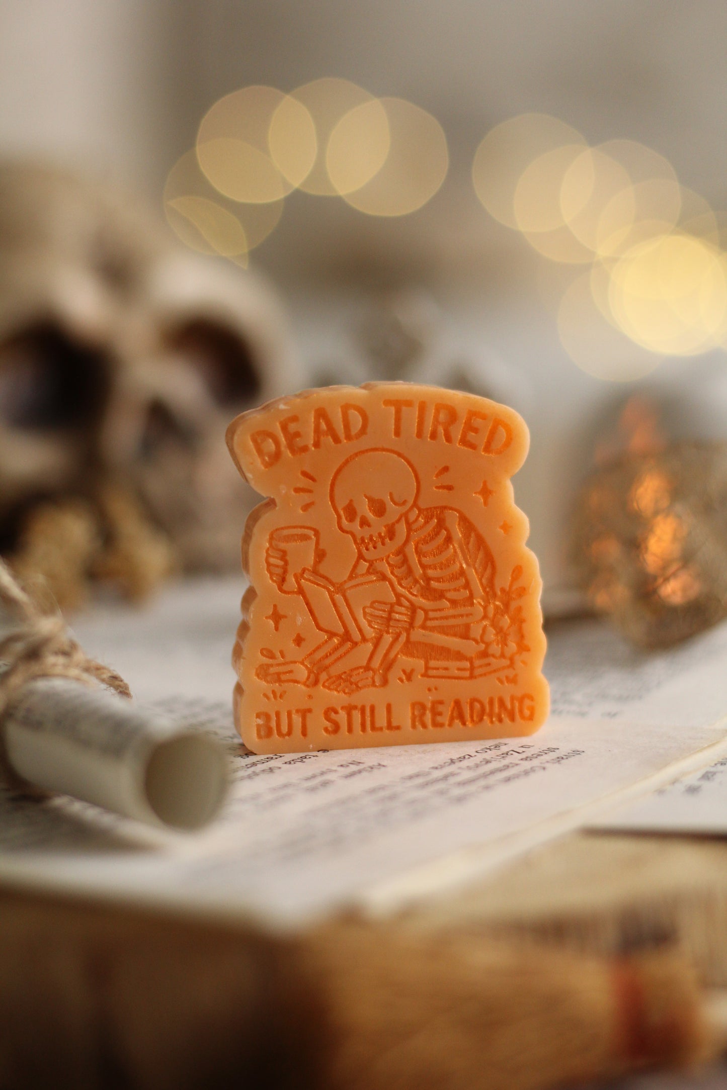 Dead Serious About Reading in Orange