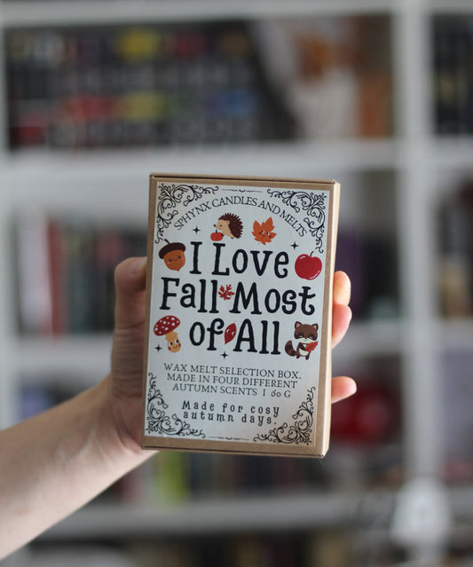 I Love Fall Most of All mirisna kutijica