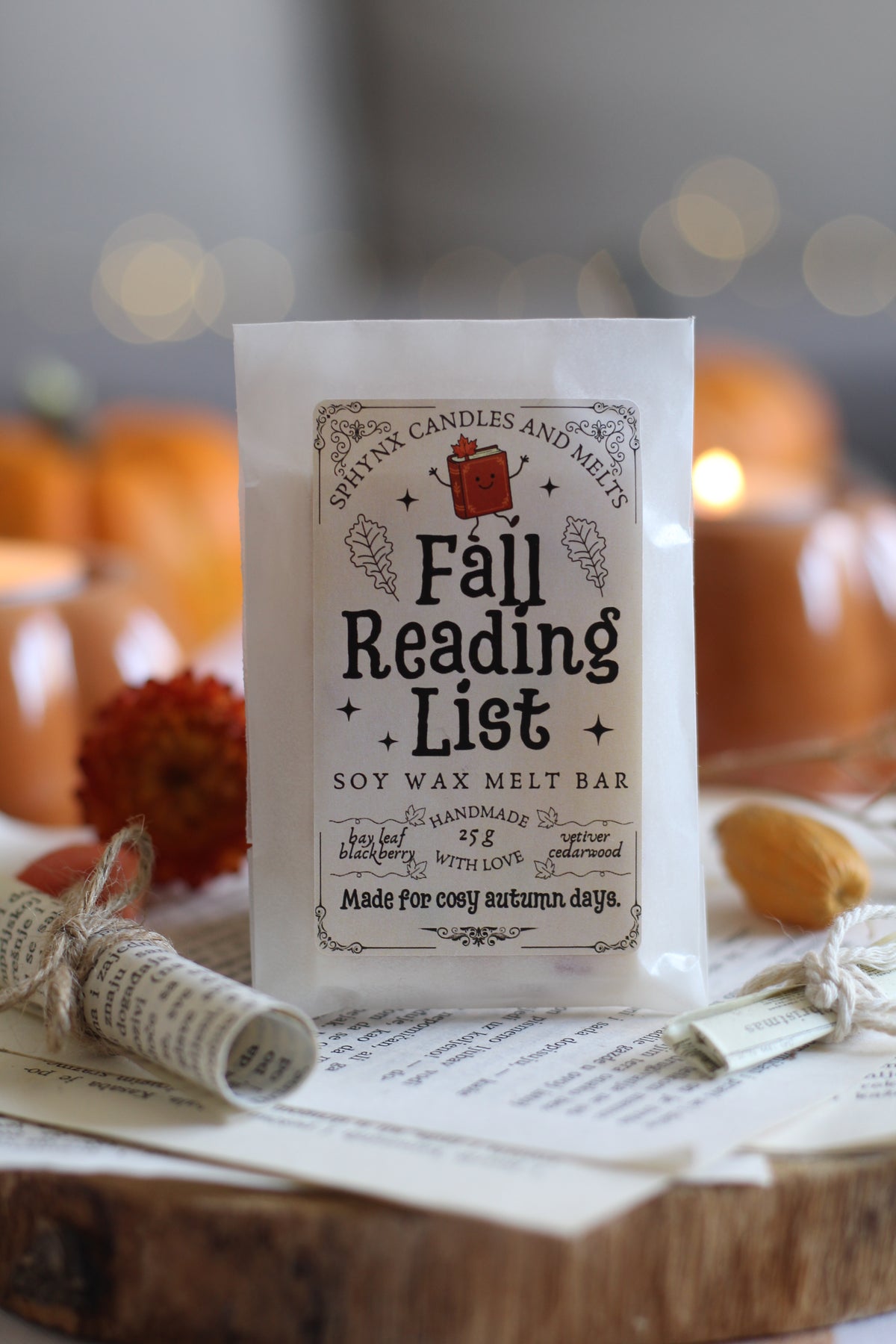Fall Reading List vosak za topljenje