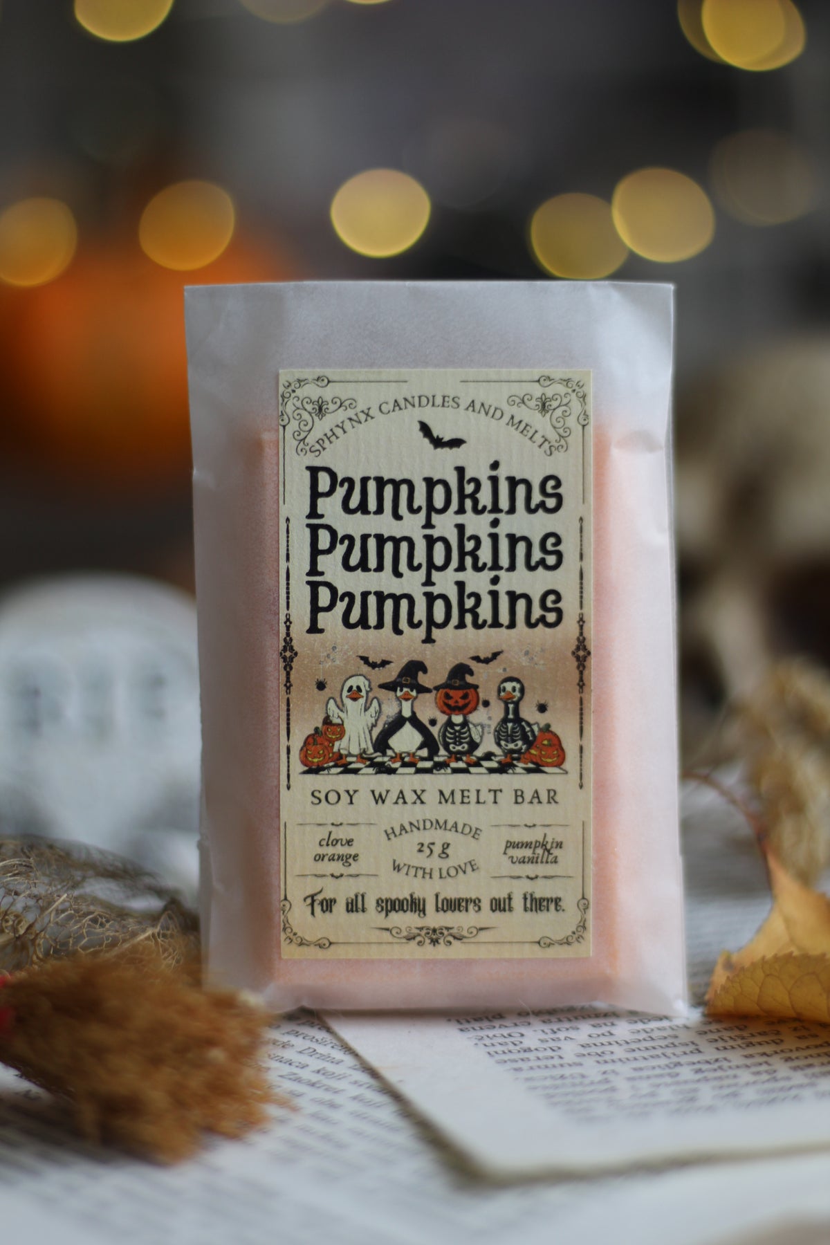 Pumpkins Pumpkins Pumpkins vosak za topljenje