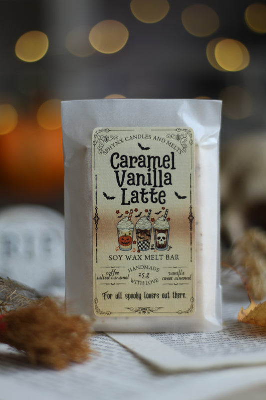 Caramel Vanilla Latte vosak za topljenje