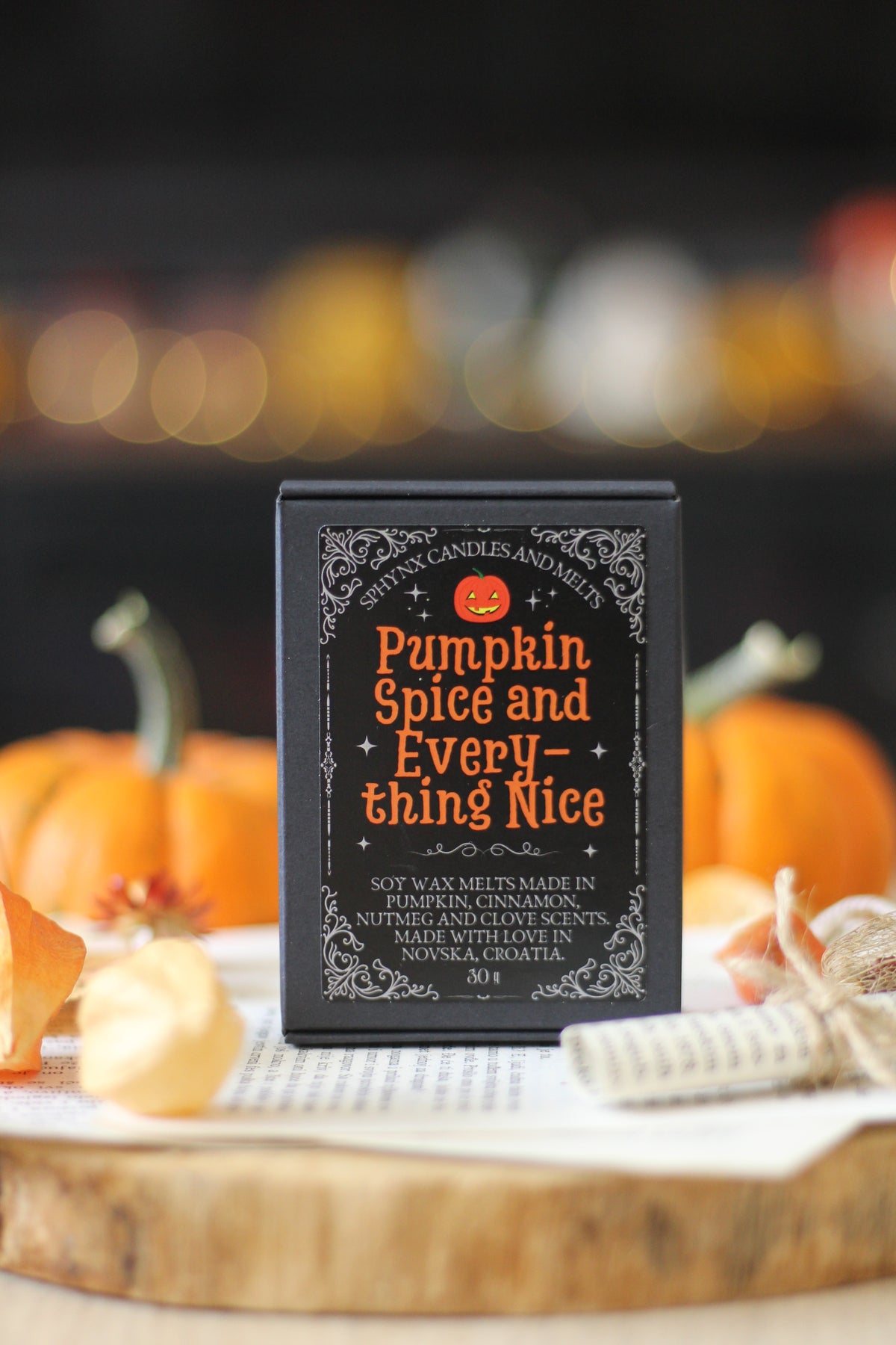 Pumpkin Spice and Everything Nice vosak za topljenje