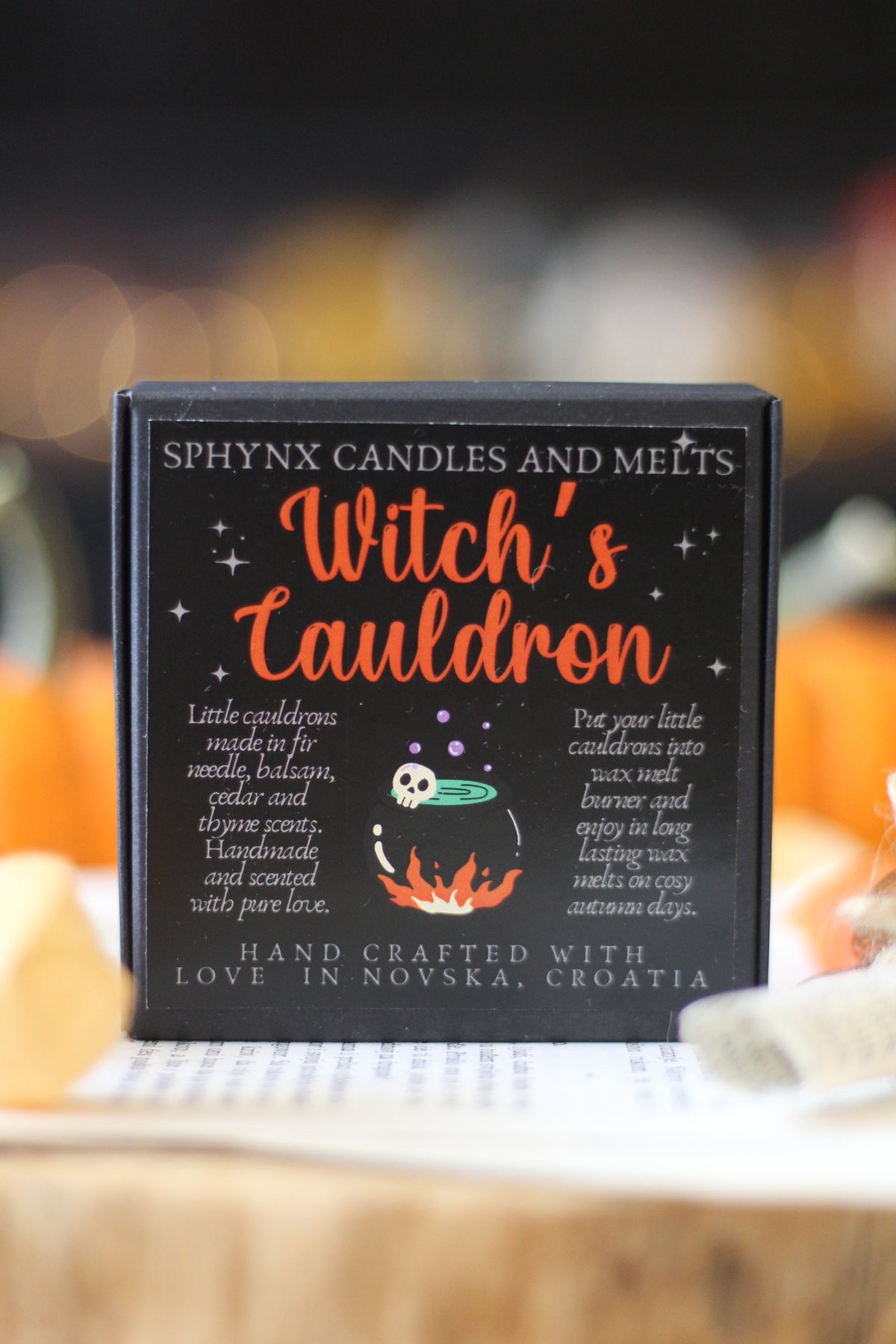 Witch's Cauldron voskovi za topljenje (zeleni)