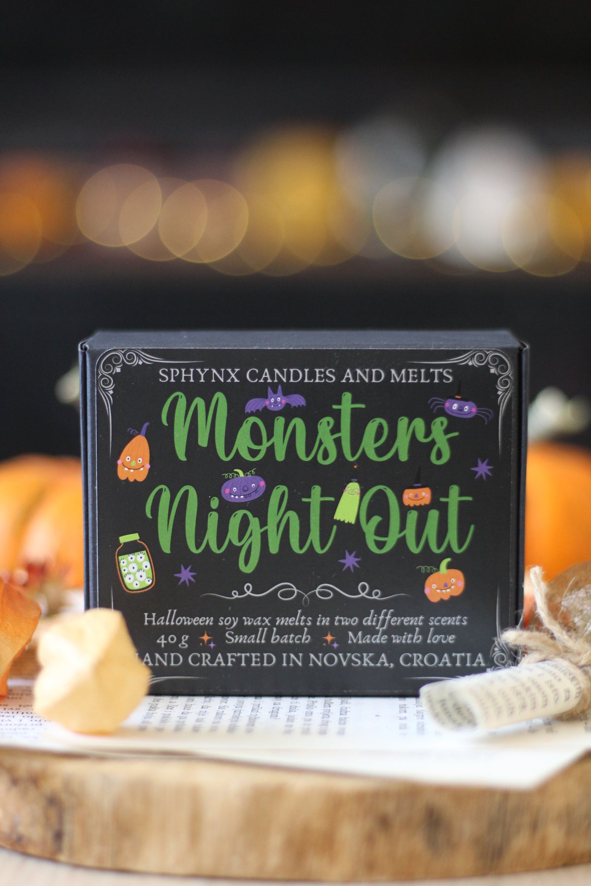 Monsters Night Out vosak za topljenje